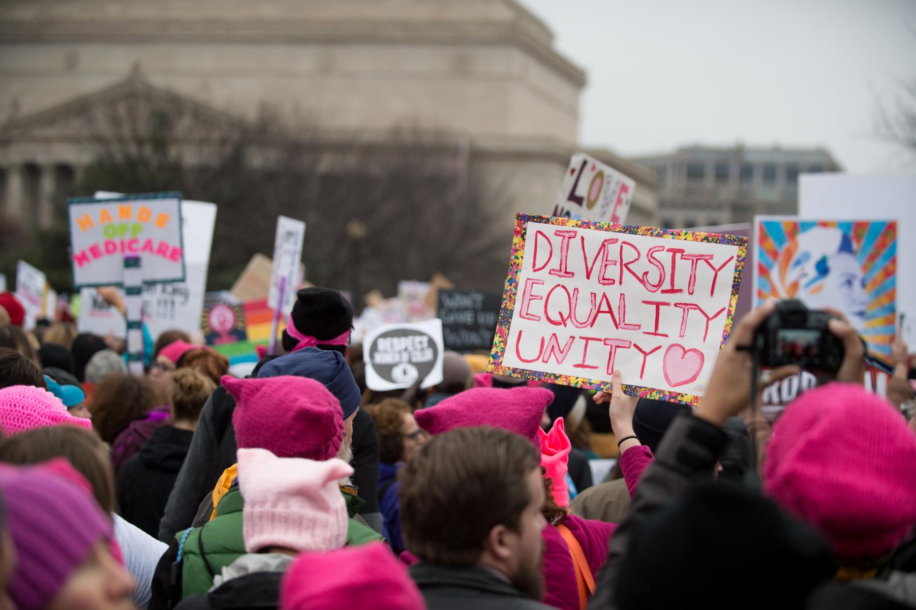 Washington, DC - January 21, 2017 - Women's March