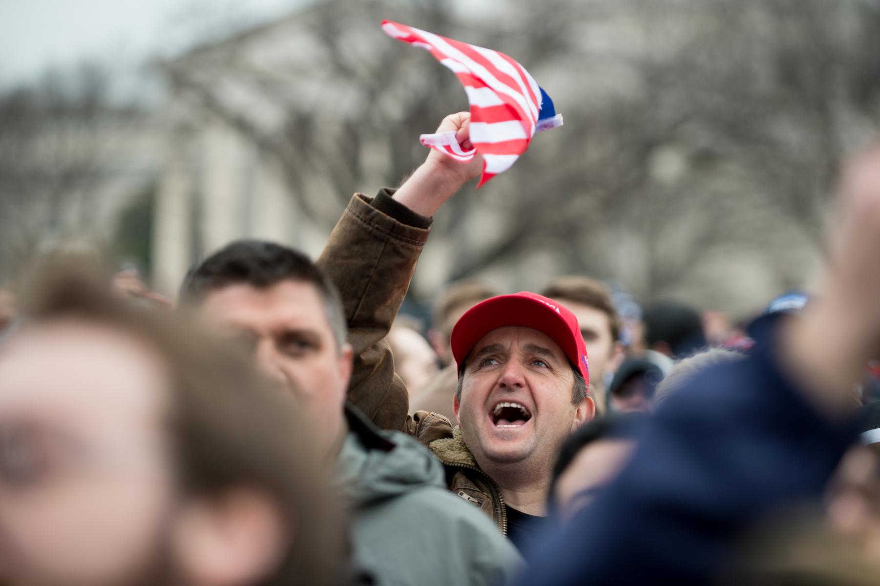 Washington, DC - January 20, 2017 - Presidential Inauguration Day