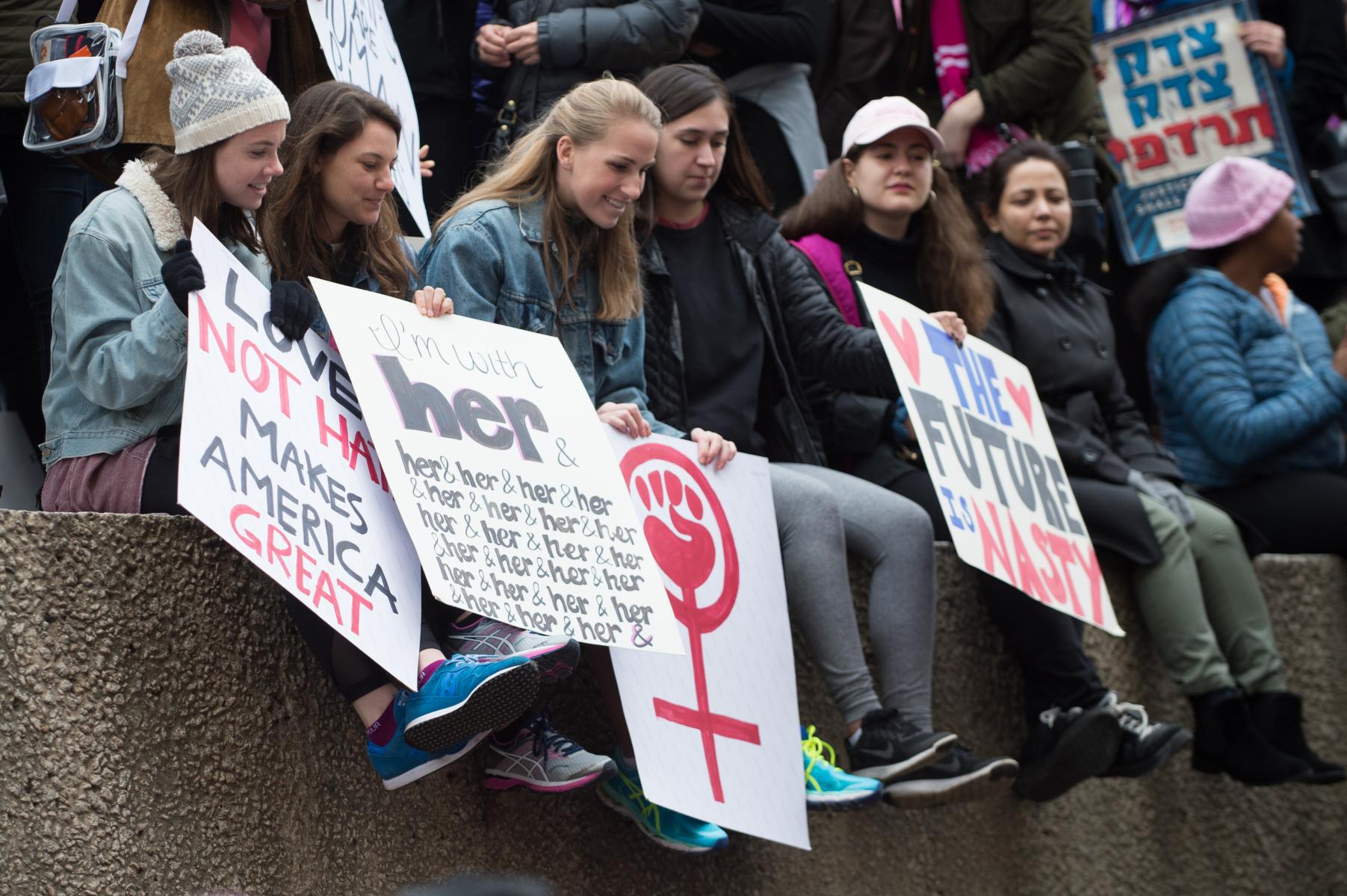 Washington, DC - January 21, 2017 - Women's March