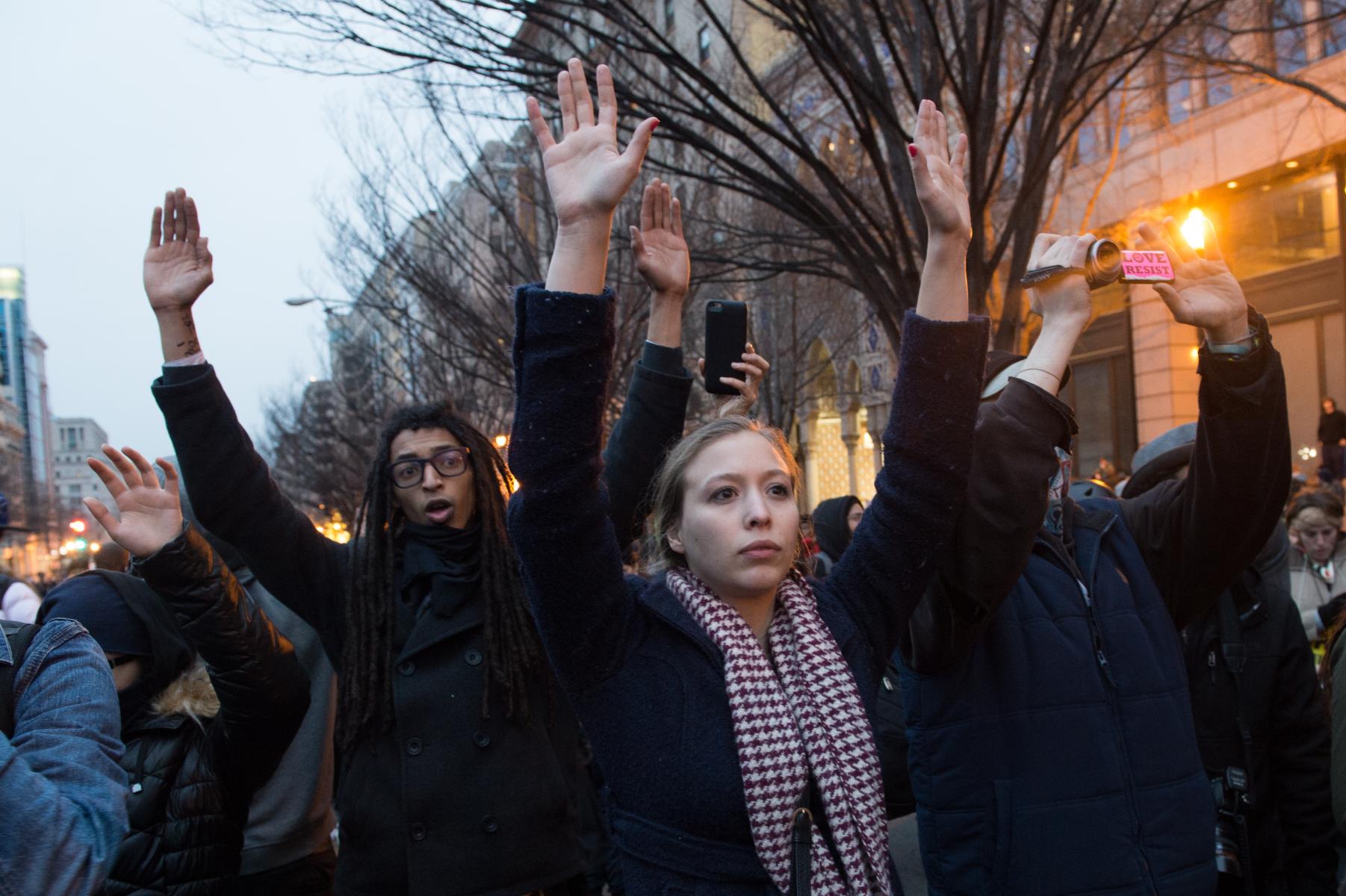 Washington, DC - January 20, 2017 - Presidential Inauguration Day