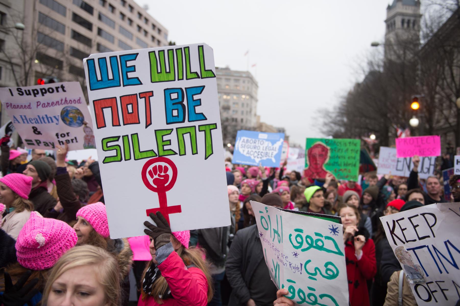 Washington, DC - January 21, 2017 - Women's March