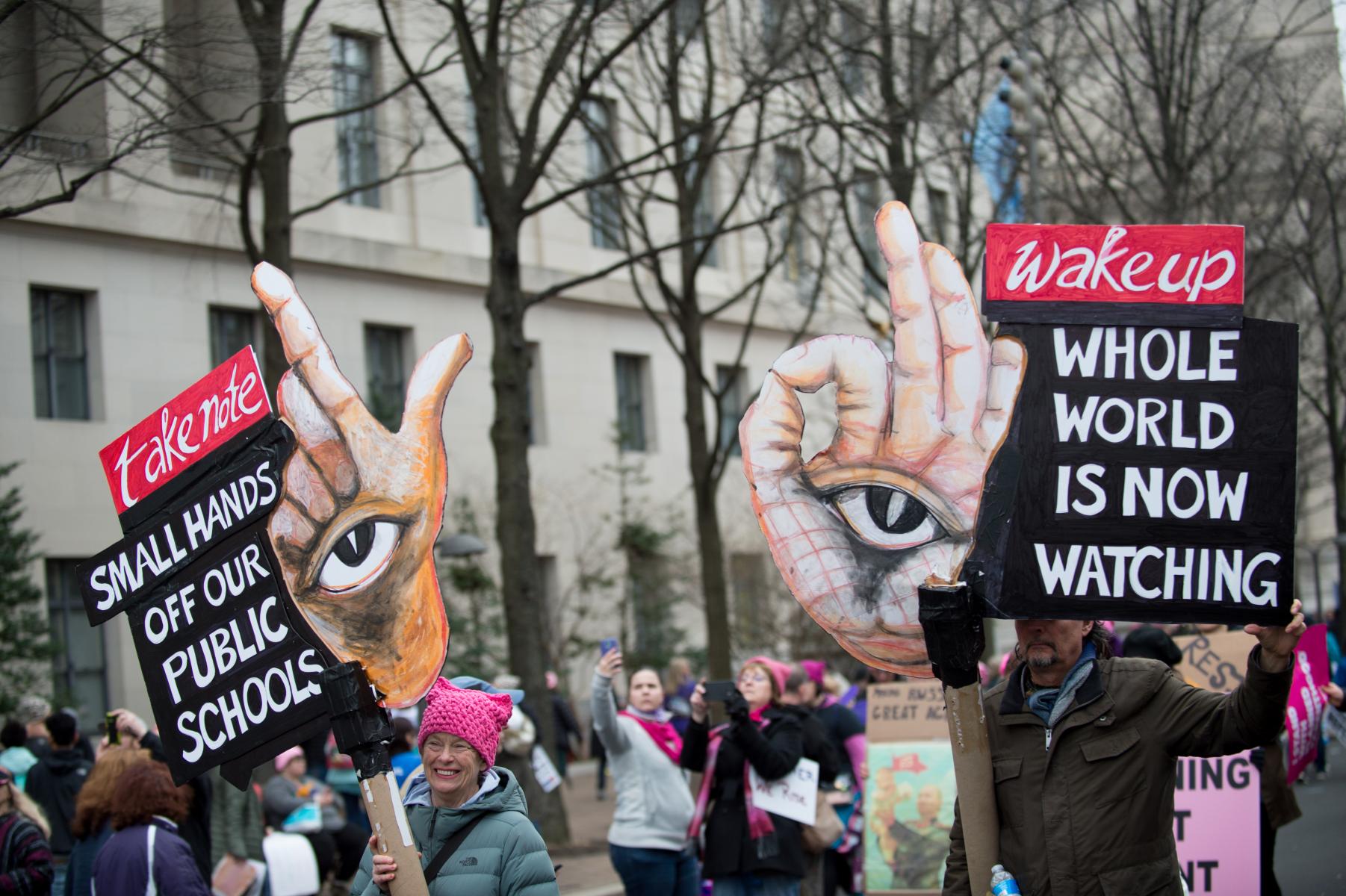 Washington, DC - January 21, 2017 - Women's March