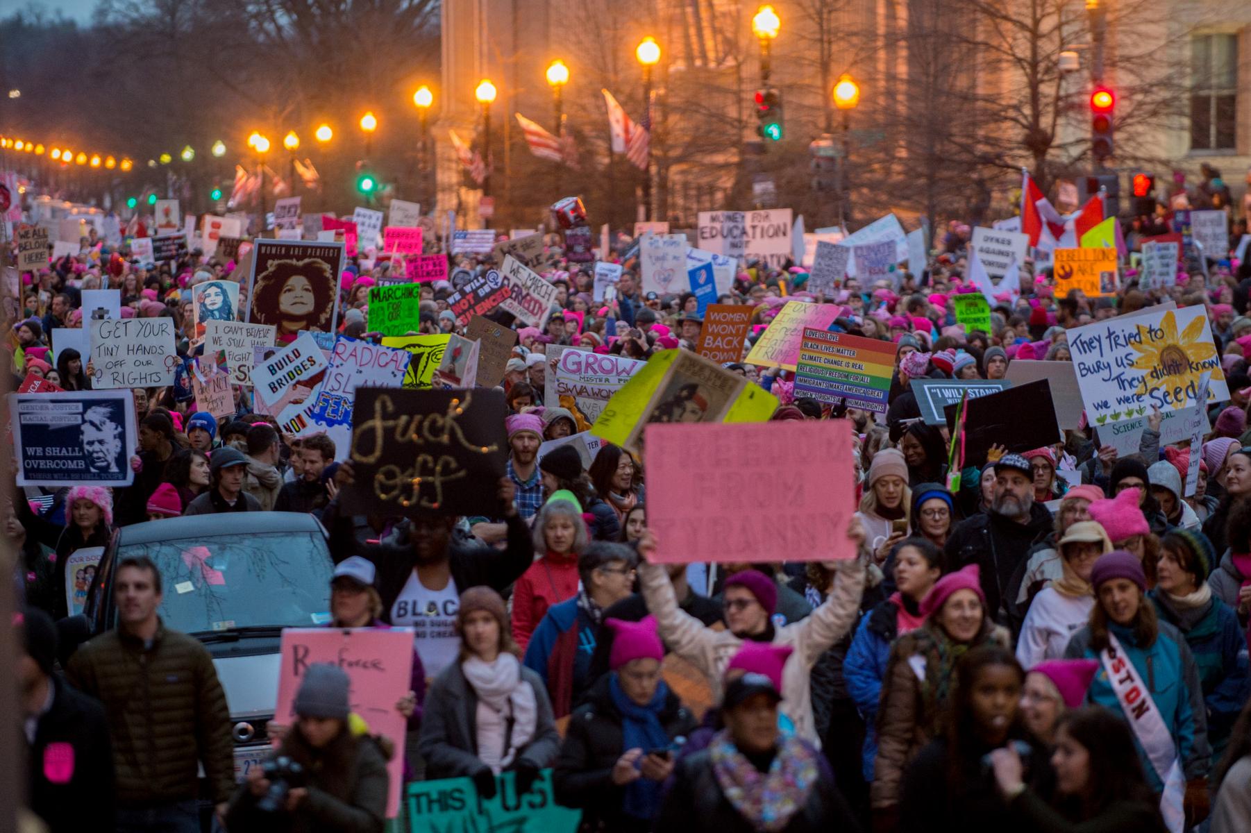 Washington, DC - January 21, 2017 - Women's March