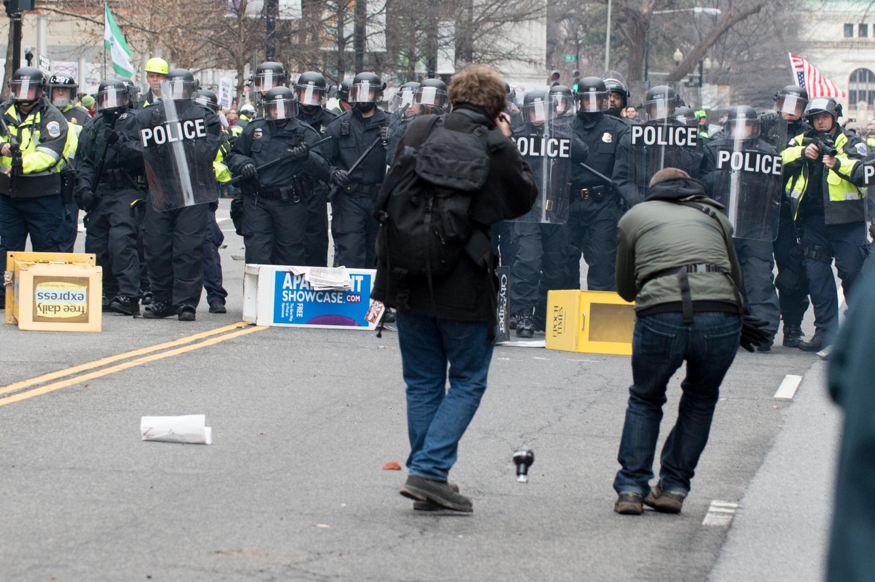 Washington, DC - January 20, 2017 - Presidential Inauguration Day